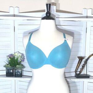 Victoria's Secret Aqua Blue T-Shirt Bra 38DDD